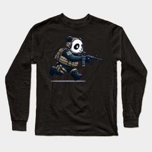 Tactical Panda Long Sleeve T-Shirt